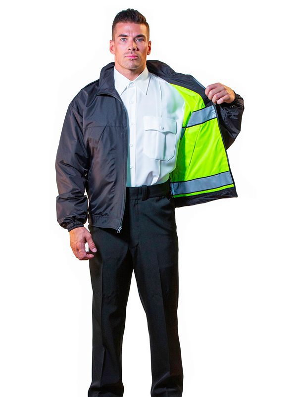 Hi vis reversible jacket sale